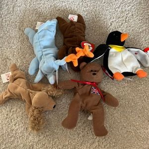 Bundle Vintage Teenie Beanie Babies 1993 - LNWT